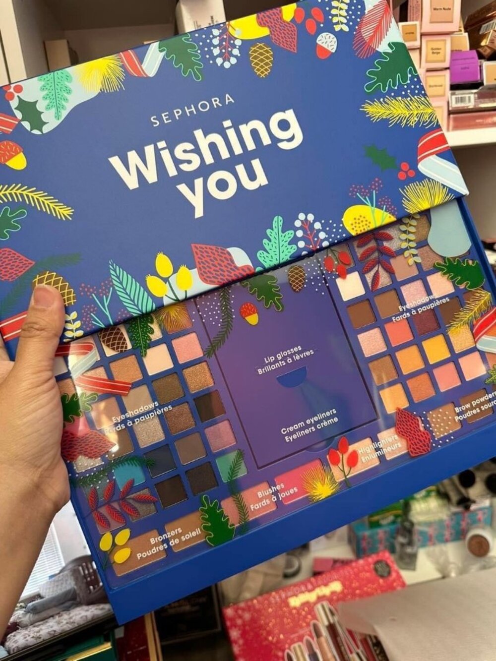 SEPHORA WISHING YOU MULTI USE PALETTE 88 SHADE PALETTE + 1 MIRROR NEW SEALED